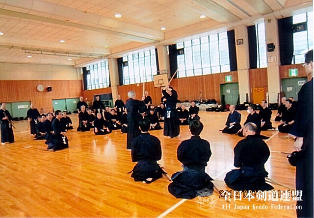 東日本剣道中央講習会風景（筆者写す）