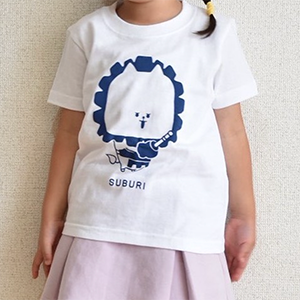 ぶしし子供用Tシャツ(白)