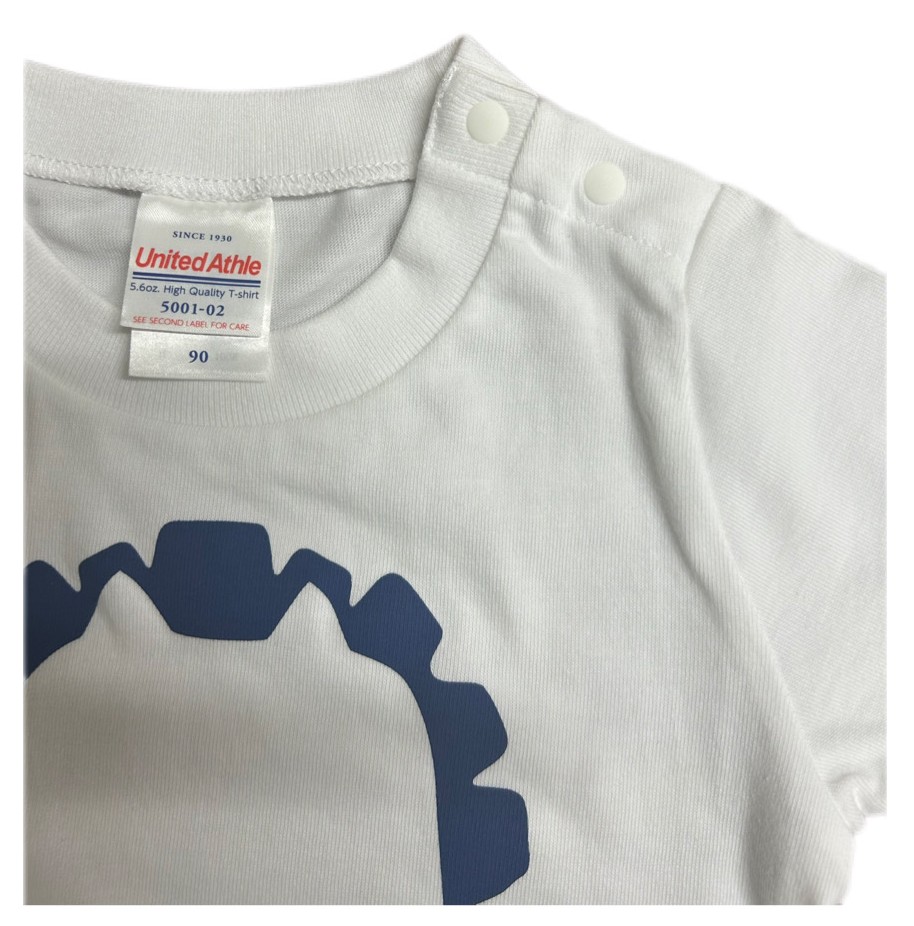 ぶしし子供用Tシャツ(白)